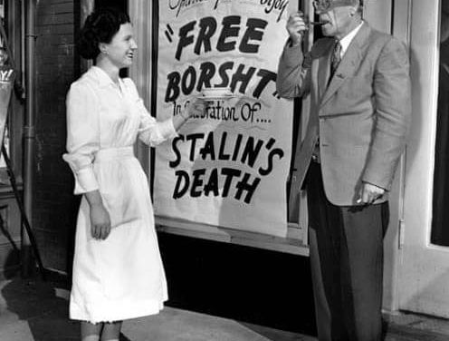 “Free Borshch” in celebration of the Stalin’s death